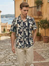Men Multicolour Printed Shirt