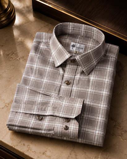YASHA Premium Heritage Check Shirt