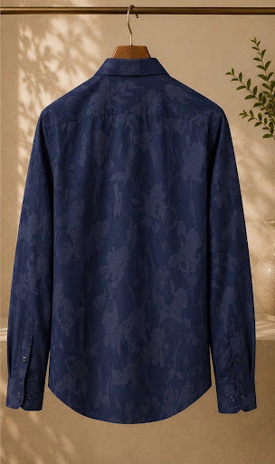 YASHA Premium Midnight Bloom Luxe Shirt