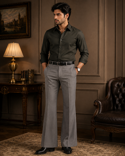 YASHA Premium Onyx Black Signature Shirt