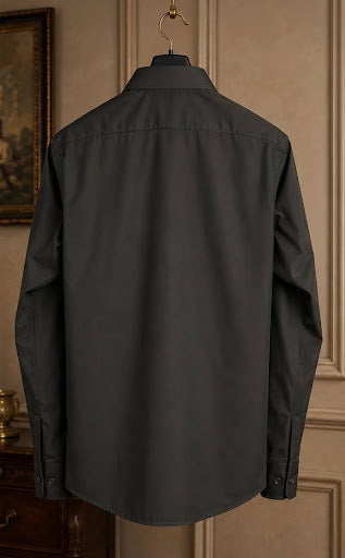 YASHA Premium Onyx Black Signature Shirt