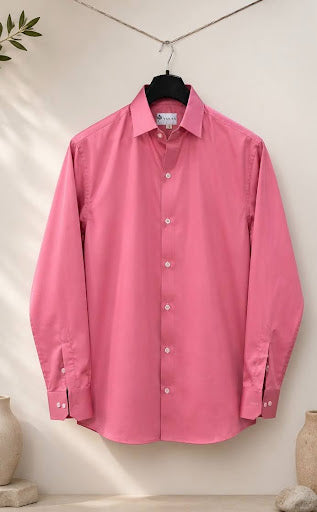 YASHA Premium Rose Pink Signature Shirt